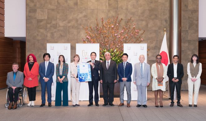 C7 Japan Communiqué handed over to PM Kishida