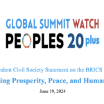 Independent Civil Society Statement on the BRICS Summit: Advancing Prosperity, Peace, and Human Rights