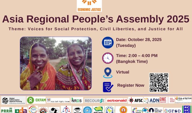 Video recording available - Asia Regional People’s Assembly 2025