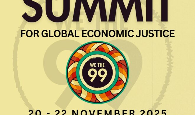 We, the 99% People's Summit for Global Economic Justice