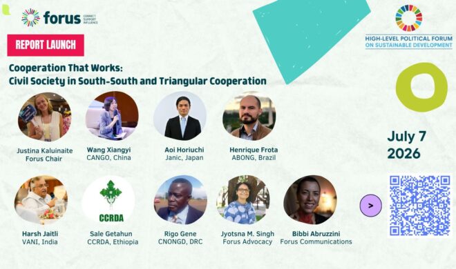 Cooperation that works: Civil Society in South-South and Triangular Cooperation