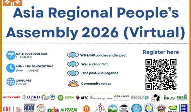 Asia Regional People’s Assembly 2026