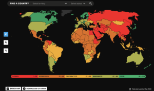 【記事紹介】Civicus Monitor 2024から見た世界の市民社会スペース