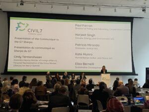 「C7政策提言書2025」発表