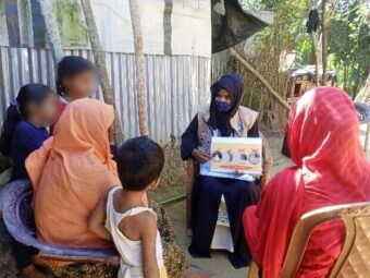 ホストコミュニティ住民に対する健康教育
