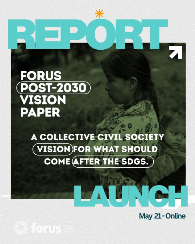 【5/21開催】Forus「ポスト2030ビジョン・ペーパー」発表ウェビナー